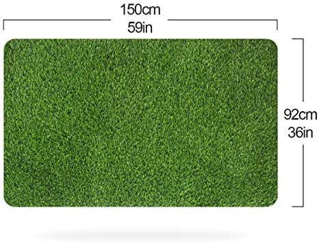 דשא מלאכותי מחצלת דלת שטיח פנימי / חיצוני דשא ירוק מושלם עבור רב תכליתי בית כניסה מגרד שפשפת כלב מחצלות 36 על