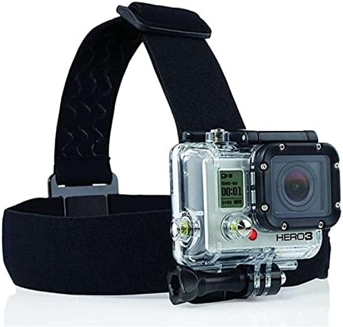Navitech 8 ב 1 אקשן אקשן מצלמה משולבת משולבת עם מארז אפור - תואם למצלמת הפעולה של AC600 AC600