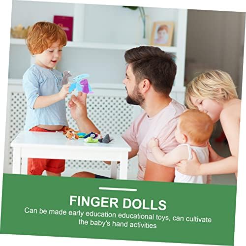 טוינדונה 5 יחידות אצבעות אצבעות ילדים צעצועים קטיפה צעצועים מרגיעים לילדים סרטים מצוירים צעצועים ממולאים לבעלי חיים