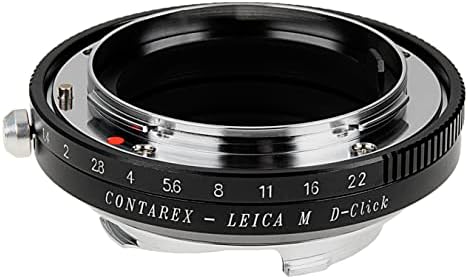 Fotodiox Pro עדשה מתאם הר, עדשת עונשין crx-הרכבה למצלמת Leica M-Series, צמצם מופרך עם Leica 6-bit-coding M, RF undoupled