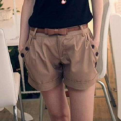 מכנסיים קצרים לנשים קיץ מזדמן קיץ גבוה מותניים גבוהים נוח מכנסיים קצרים מכנסיים כדורעף מכנסיים קצרים