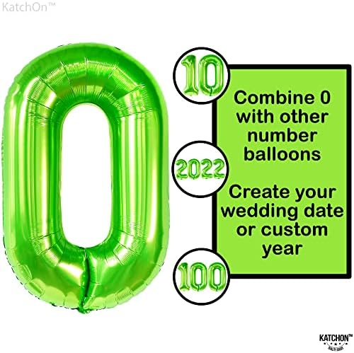 ענק, אור ירוק 30 בלון מספרים-40 אינץ ' / ירוק מספר 30 בלון עבור יום הולדת שמח 30 קישוטים לנשים / ירוק 30 יום הולדת
