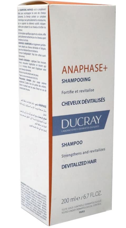 Ducray anaphase שמפו שמפו קרם שיער 200 מל