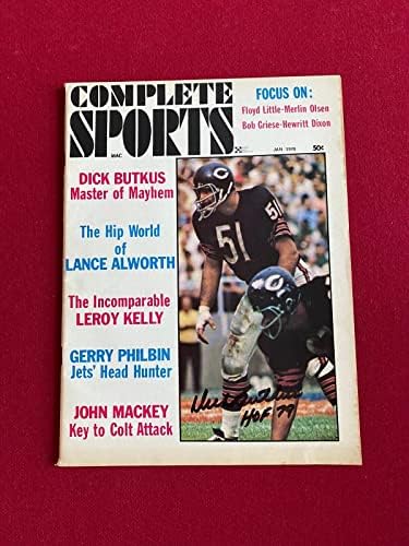 1970, דיק בוטקוס, חתם על מגזין ספורט מלא - מגזינים חתומים