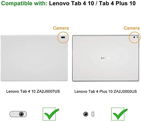 מארז uucovers עבור Lenovo Tab 4 10 & Tab 4 10 פלוס 10 אינץ