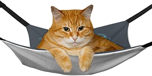 חתול מיטת דגים לחיות מחמד כלוב ערסל לנשימה תליית מיטת עבור חתלתול גור ארנב החולדה 16.9 איקס 13