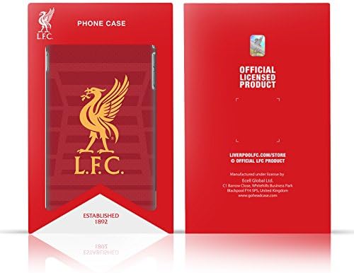 מארז ראש עיצובים מורשים רשמית מועדון הכדורגל ליברפול בית 2019/20 ערכת תיק גב קשיח תואם לאייפון אפל 6 / אייפון 6