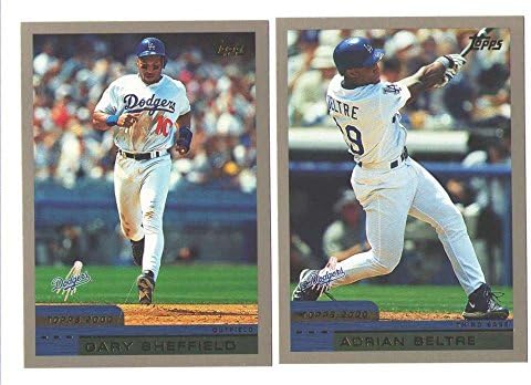 2000 Topps - סט צוות Dodgers לוס אנג'לס