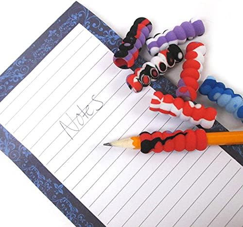 24 חבילה קצף עיפרון אוחז עט נוחות רך ספוג ילדי בית ספר כתב יד