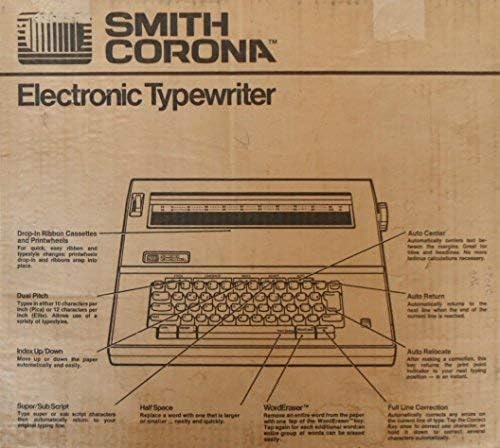 מכונת כתיבה של סמית קורונה SL 80 דגם 5A