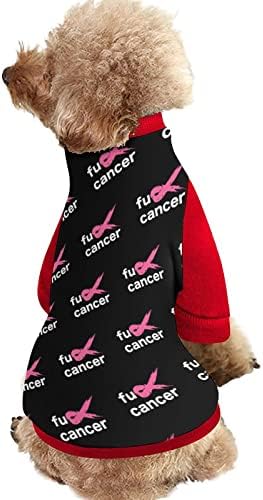 זיון סרטן הדפס סווטשירט חיית מחמד עם סרבל סוודר של סוודר לחתול כלבים עם עיצוב
