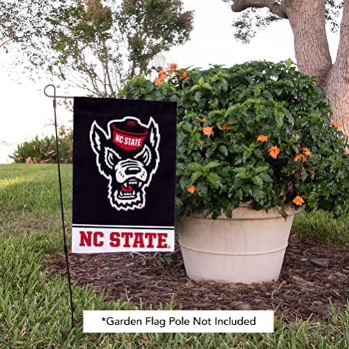 דגל גן אוניברסיטת צפון קרוליינה דגל NCSU זאב וולף באנר פוליאסטר