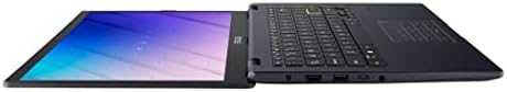 ASUS 14 HD מחשב נייד דק אולטרה, אינטל סלרון N4020, 4GB RAM, 64GB EMMC, USB-C, HDMI, NumberPad, Webcam, 180 מעלות ציר שוט,
