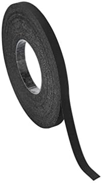 קלטת אמנות גרפית של צ 'רטפק, 1/4 אינץ' ו-648 אינץ ' ליטר, קרפ שחור, 1 גליל