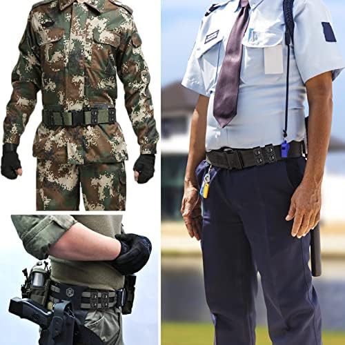 שומרי חגורת החובה של ZWEHKD ניילון 2.25 חגורות אבטחה שומרי חגורה טקטית אכיפת החוק אביזרי משטרה כפול מצליחים