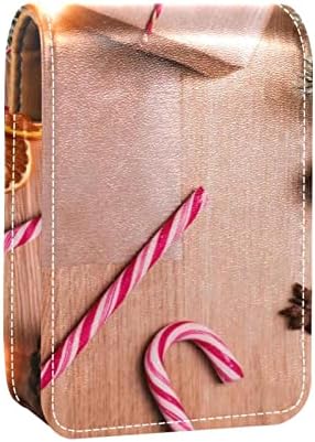 איפור שפתון מקרה עבור מחוץ חג המולד סוכריות גלוס מחזיק שפתון מקרה נייד איפור תיק נסיעות שפתון ארגונית מקרה